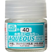 H-40 [水性ホビーカラー 水溶性アクリル樹脂塗料 つや消し剤 フラットベース]