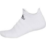 ELH08 CV7693 ALPHASKIN WHT/BLK 26～28cm [ハーフクッションアンクルソックス]