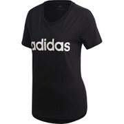 FRU56 DP2361 W 半袖 リニア コットン Tシャツ BLK/WHT J/L [レディース Tシャツ]