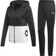 FRZ95 DV2425 W リニア フーディー トラックスーツ BLK/WHT/BLK J/L [レディース トラックスーツ]