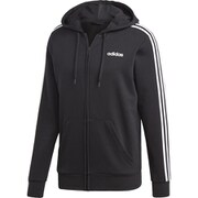 FSG91 DQ3102 [M CORE 3ストライプス フルジップーパーカー （裏毛) BLK/WHT J/L]