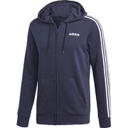M CORE 3ストライプス フルジップーパーカー (裏毛) M CORE3 STR FZーパーカー(ウラケ) DU0471 FSG91 レジェンドインク/ホワイト J/Lサイズ [アウトドア スウェット メンズ]