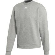 FWQ72 EB5279 M MUSTHAVES 3STRIPES クルースウェット Mグレイヘザー/WH J/XO [メンズ スウェット]