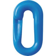 284145 [緑十字 プラスチックチェーン用ジョイント 青 20×39.5(線径6Φ) 2個組]