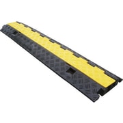 286203 [緑十字 ケーブルプロテクター 2系統タイプ/本体 250×1000×45mm]