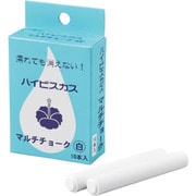 289090 [緑十字 マルチチョーク(雨天使用可能タイプ) 白 12Φ×80mm 10本組]