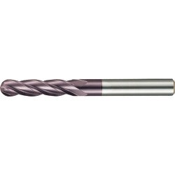 グーリング 4枚刃ボールエンドミル ロングFIREコート 5mm 3043