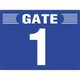 305-300 [ユニット ゲート表示板 GATE 1 ヨコ]
