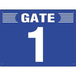 305-300 [ユニット ゲート表示板 GATE 1 ヨコ]