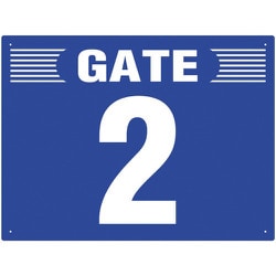 305-301 [ユニット ゲート表示板 GATE 2 ヨコ]