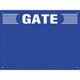 305-304 [ユニット ゲート表示板 GATE 数字なし ヨコ]