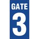 305-32A [ユニット ゲート表示板 GATE 3 タテ]