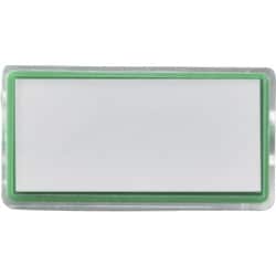 314023 [緑十字 マグネット付きカードケース 緑 25×50×8mm 台紙付 エンビ]