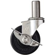 315EK-R65-BAR01 [ハンマー EKシリーズオールステンレス自在SP付ゴム車65mm]