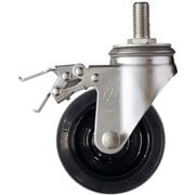 315SA-RBU125-BAR01 [ハンマー SAシリーズオールステンレス自在SP付ゴムB車125mm]
