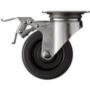 315S-RBU100-BAR01 [ハンマー Sシリーズオールステンレス自在SP付ゴムB車100mm]