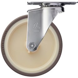 ハンマー Eシリーズオールステンレス自在ウレタン車125mm 320E-UR125-BAR01