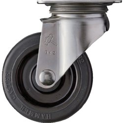 ハンマー Sシリーズオールステンレス自在ゴムB車100mm 320S-RBU100-BAR01