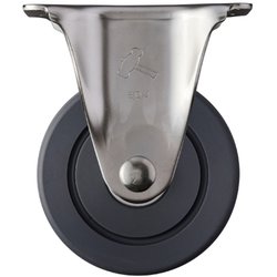 ハンマー Sシリーズオールステンレス固定MCナイロンB車100mm 320SR-MCB100-BAR01