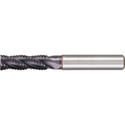 グーリング 4枚刃ラフィングエンドミル セミロングFIREコート 10mm 3509
