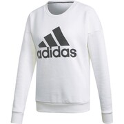FWS77 DX7965 W MH ビッグロゴ スウェット クルー WHT J/M [レディース スウェット]