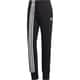 FWS84 DX7972 W MH 3ストライプス DK パンツ BLK/WHT J/L [レディース パンツ]