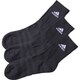 FXI66 DZ9357 パフォーマンス3Pクルーソックス BLK/BLK/WHT M [ソックス]