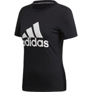 FXT16 DY7732 W MH エンボス レギュラーTシャツ レディース BLK J/L [レディース Tシャツ]