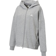 FYJ94 ED1516 W S2S スウェット フルジップ フーディー Mグレイヘザー J/M [レディース フーディー]