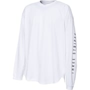 FYK30 ED1988 M S2S ビッグワーディング長袖Tシャツ WHT J/O [メンズ 長袖Tシャツ]
