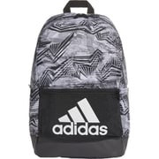 FYO28 DZ8280 [クラシックロゴバックパック AOP BLK/WHT/WHT 23L]