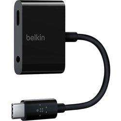 ◆新品未開封 Belkin ベルキン F7U080BTBLK [RockStar USB-C to 3.5mm アダプタ] 保証付
