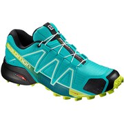 SPEEDCROSS 4 W 23 BLUEBIRD/ACID LIME/B [トレイルランニングシューズ レディース]