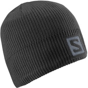 LOGO BEANIE L36685000 BLACK/DARK CLOUD [スキー キャップ ユニセックス]