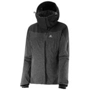 ICEROCKET MIX JKT W_BLACK HEATHER/BLACK L38256300 BLACK HEATHER/BLACK XSサイズ [スキーウェア ジャケット レディース]