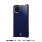 RS-P23T2B/DN [iPhone 11 Pro 耐衝撃ガラスケース TETRA/ダークネイビー]