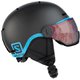 GROM VISOR L39916300 Black KSサイズ(49-53cm) [スキーヘルメット ジュニア]