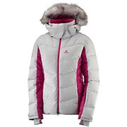 ICETOWN JKT W L40352100 Vapor/Cerise Sサイズ [スキーウェア ジャケット レディース]