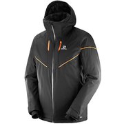 STORMRACE JACKET M L40392800 Black Mサイズ [スキーウェア ジャケット メンズ]
