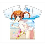 魔法少女リリカルなのは Detonation フルカラープリントTシャツ なのは水鉄砲ver. XL [キャラクターグッズ]