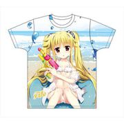 魔法少女リリカルなのは Detonation フルカラープリントTシャツ フェイト水鉄砲ver. L [キャラクターグッズ]