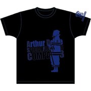 炎炎ノ消防隊 シルエットTシャツ M アーサー [キャラクターグッズ]