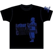 炎炎ノ消防隊 シルエットTシャツ XL アーサー [キャラクターグッズ]