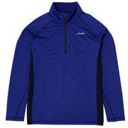 Fit 1/2 Zip Tee PH952LS11 BL Mサイズ [アウトドア カットソー メンズ]