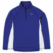 Outlast(R) SUREDRY(R) ∞ 1/2 Zip Tee PH962LS65 BL ブルー Sサイズ [アウトドア カットソー]