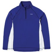 Outlast(R) SUREDRY(R) ∞ 1/2 Zip Tee PH962LS65 BL ブルー Mサイズ [アウトドア カットソー]