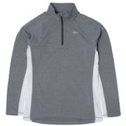 Outlast(R) SUREDRY(R) ∞ 1/2 Zip Tee PH962LS65 HEGR ヘザーグレー Mサイズ [アウトドア カットソー]
