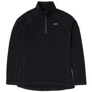 Outlast(R) SUREDRY(R) ∞ 1/2 Zip Tee PH962LS65 BK ブラック Mサイズ [アウトドア カットソー]