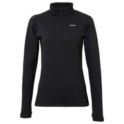 Outlast(R) PP Heavy wt. 1/2 Zip Tee PH962UT60 ブラック Lサイズ [アウトドア アンダーウェア レディース]