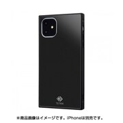 RS-P21T2B/B [iPhone 11 耐衝撃ガラスケース TETRA/ブラック]